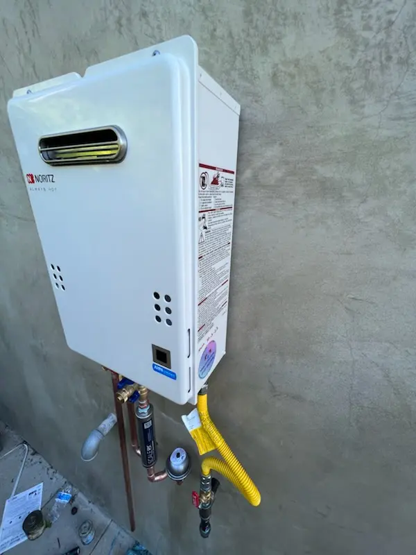 Tankless water heater installation for Northwest Torrance homes